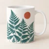 Kiln Fern Ceramic Mug — main design mockup