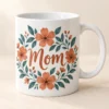 Garden Mom Ceramic Mug — main design mockup