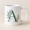Quiet Initial Ceramic Mug — main design mockup