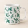 Herb Notes Ceramic Mug — main design mockup
