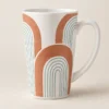 Morning Arch Latte Mug — main design mockup